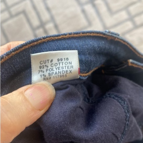 J Brand Skinny Leg ankle length Jeans Pure Wash size 28 - Picture 6 of 7